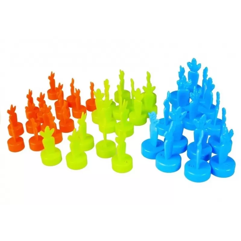 LEAN TOYS Gioco arcade coniglietto in corsa a trappola