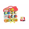 LEAN TOYS Pannello Sensoriale per Bambini, Pannello Didattico, Pianoforte Interattivo