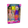 LEAN TOYS Set accessori per bambola kayak rosa