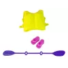 LEAN TOYS Set accessori per bambola kayak rosa