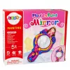 LEAN TOYS Set forme specchio creative in plastica colori gesso