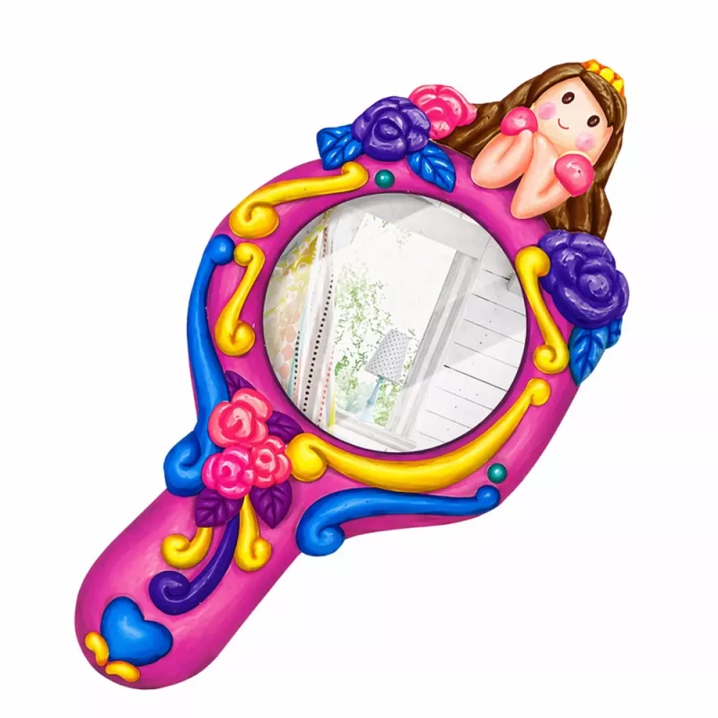 LEAN TOYS Set forme specchio creative in plastica colori gesso
