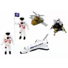 LEAN TOYS Set di personaggi Space Truck Rocket 15 pz.