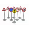 LEAN TOYS Set segnali stradali luci suoni 23 cm