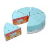 LEAN TOYS set dolci torta biscotti decorazioni in velcro fai da te
