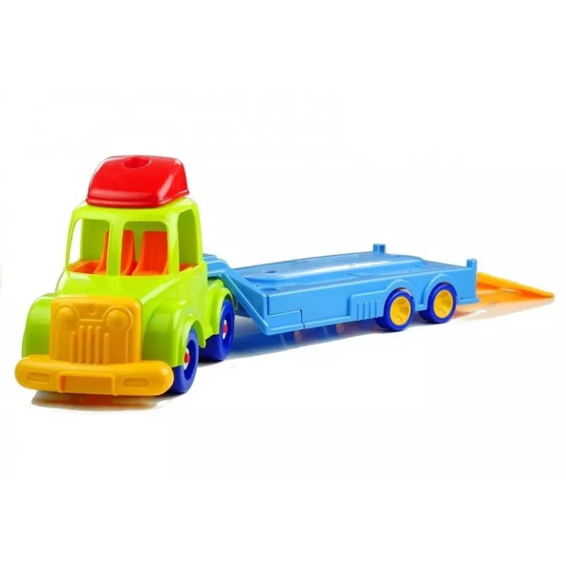 LEAN TOYS set veicoli polizia pompieri autotrasportatore veicoli a vite