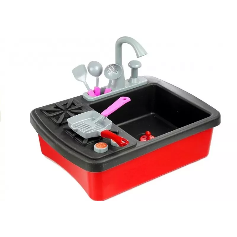 LEAN TOYS lavandino lavello da cucina con accessori