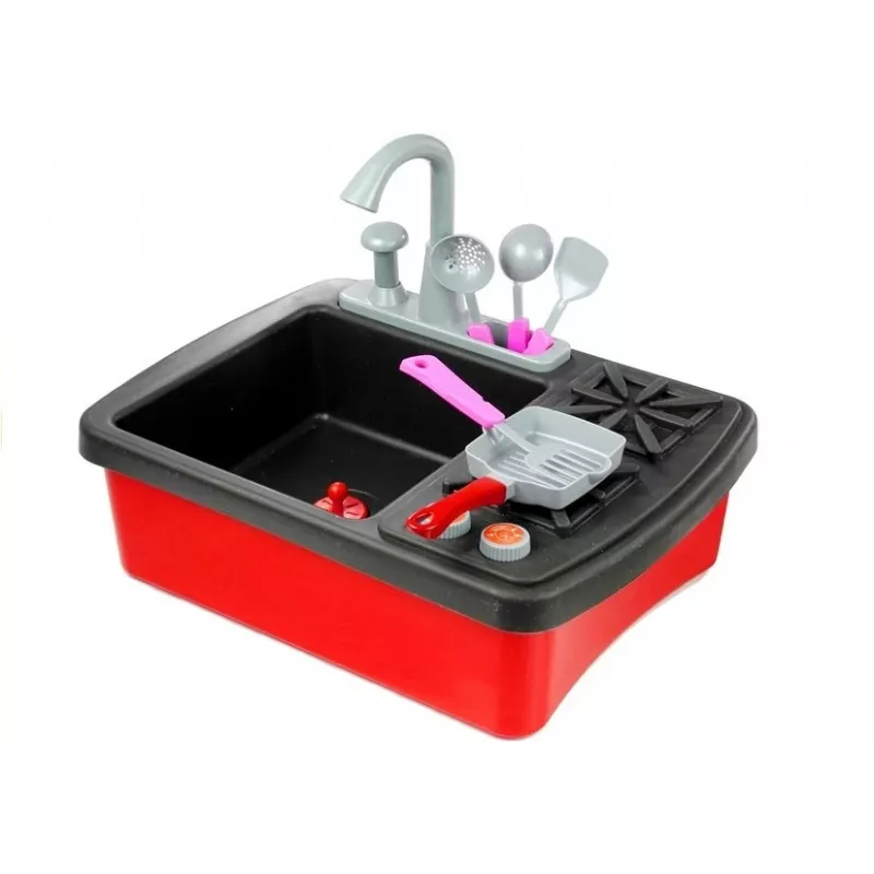 LEAN TOYS lavandino lavello da cucina con accessori