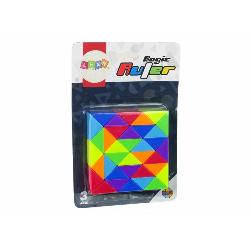 LEAN TOYS Puzzle serpente cubo magico gioco puzzle