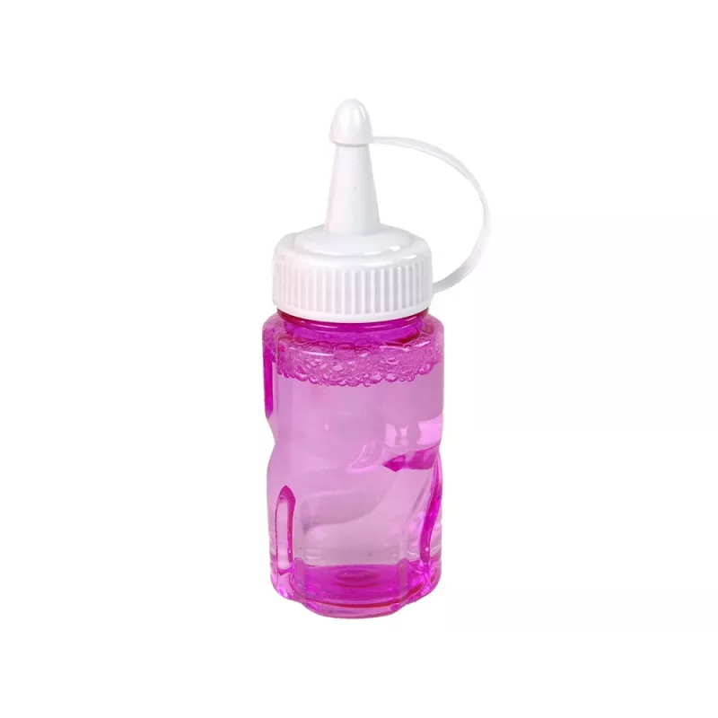 LEAN TOYS locomotiva con bolle di sapone con luce e suono, blu