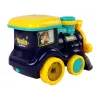 LEAN TOYS locomotiva con bolle di sapone con luce e suono, blu