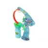 LEAN TOYS Pistola per bolle di sapone 24 cm luce e suono