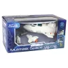 LEAN TOYS Space Mission Cosmos set di gioco 4 elementi – razzo, astronauta, rover e bandiera (4 pezzi, da 3 anni)