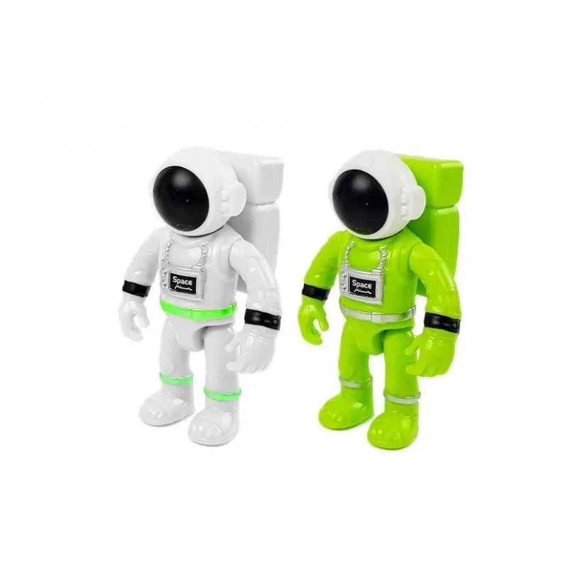LEAN TOYS Space Rocket Astronom Cosmos Light & Sound – Razzo giocattolo elettronico a batteria con astronauta (3x AA)