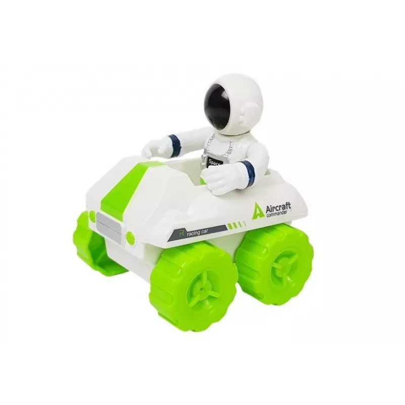 LEAN TOYS Space Rocket Astronom Cosmos Light & Sound – Razzo giocattolo elettronico a batteria con astronauta (3x AA)