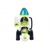 LEAN TOYS Space Rocket Astronom Cosmos Light & Sound – Razzo giocattolo elettronico a batteria con astronauta (3x AA)