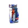 LEAN TOYS razzo spaziale con astronave in metallo - a retrocarica, effetti luce e suono, set giocattolo aerospaziale
