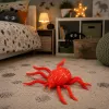 LEAN TOYS Spider Red Figura in gomma estensibile realistica 12 cm