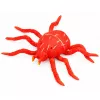 LEAN TOYS Spider Red Figura in gomma estensibile realistica 12 cm