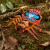 LEAN TOYS Spider Tarantula Figura in gomma estensibile realistica 12 cm