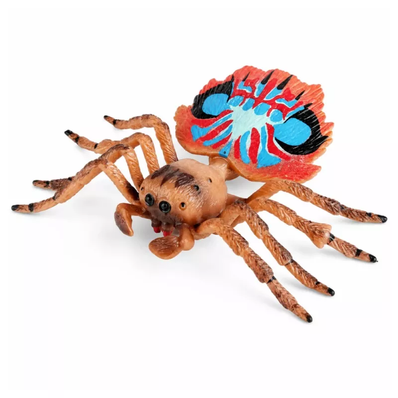 LEAN TOYS Spider Tarantula Figura in gomma estensibile realistica 12 cm