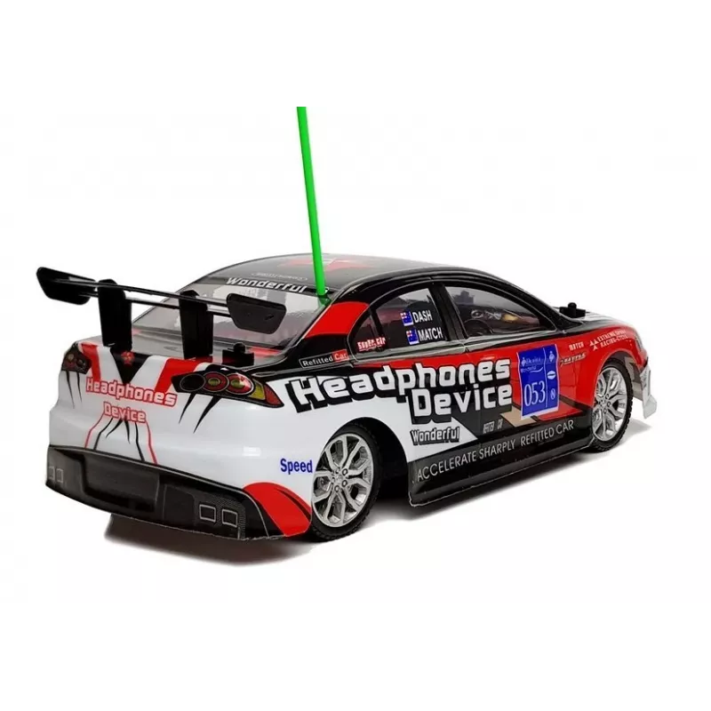 LEAN TOYS auto sportiva da corsa radiocomandata R/C 27MHz rosso