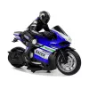 LEAN TOYS Moto sportiva radiocomandata 2.4G racer portata 35m blu