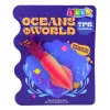 LEAN TOYS figura in gomma polpo allungabile realistica animale marino 14 cm