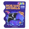 LEAN TOYS Razza pesce gomma figura estensibile pesce oceanico realistico 13cm