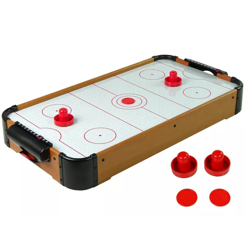 LEAN TOYS Gioco da tavolo air hockey dischetto punti