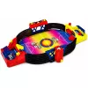 LEAN TOYS calcio balilla arcade per 2 giocatori - compatto con 18 giocatori, aste in acciaio e tabellone segnapunti