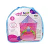 LEAN TOYS Castello principesse tenda base per bambini rosa