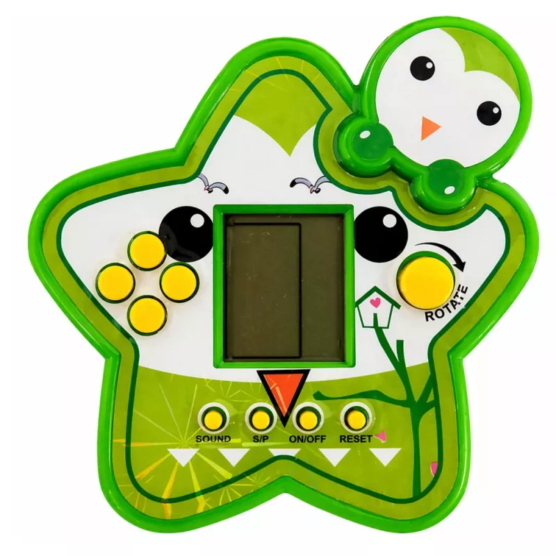 LEAN TOYS Tetris Star gioco elettronico - verde