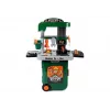 LEAN TOYS Set attrezzi in trolley officina sega cacciaviti