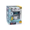 LEAN TOYS Macchina da caffè giocattolo elettrodomestici acqua vapore turchese