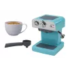 LEAN TOYS Macchina da caffè giocattolo elettrodomestici acqua vapore turchese