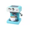 LEAN TOYS Macchina da caffè giocattolo elettrodomestici acqua vapore turchese