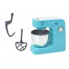 LEAN TOYS Robot da cucina planetario giocattolo con 3 accessori intercambiabili, turchese