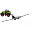 LEAN TOYS Trattore per bambini con rimorchio auto da fattoria