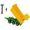 LEAN TOYS Trattore ribaltabile rosso trattore giallo 50 cm