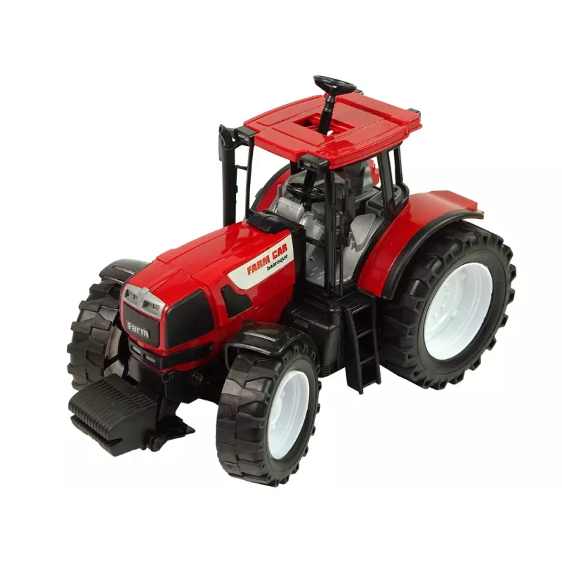 LEAN TOYS Trattore ribaltabile rosso trattore giallo 50 cm