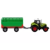 LEAN TOYS Trattore con rimorchio auto da fattoria