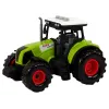 LEAN TOYS Trattore con rimorchio auto da fattoria