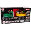 LEAN TOYS Camion auto gru trasporto cassonetto suono