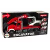 LEAN TOYS Camion con escavatore trattore escavatore suono luce