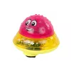 LEAN TOYS Palla d'acqua UFO diodi musica felice rosa