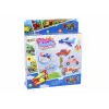 LEAN TOYS Set perline d'acqua fai da te perline magiche 8 colori mezzi di trasporto