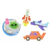 LEAN TOYS Set perline d'acqua fai da te perline magiche 8 colori mezzi di trasporto