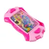 LEAN TOYS Console da gioco arcade delfino acquatico rosa