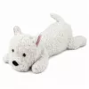 LEAN TOYS West Highland White Terrier Peluche cane peluche, bianco, 40 cm
